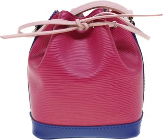 Louis Vuitton Noe Handbag Epi Leather Red Leather Crossbody Bag Bag (Pre-Owned)