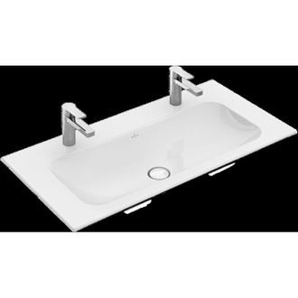 Villeroy & Boch V&b Schrankwaschtisch Finion Ohne &Uuml;berlauf 1000x500mm Stone White C+