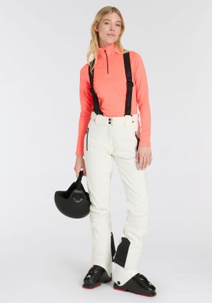 Killtec Skihose KILLTEC LARAKA, Damen, Gr. 42, N-Gr, weiss (gebrochenes wei&szlig;), Obermaterial: 100% Polyester, Hosen Skihose, w&auml;rmend & wind- & wasserdicht
