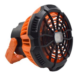 OEM Ventilador Port&aacute;til Silencioso Con Bater&iacute;a Recargable Y Luz Led, Ventilador Usb Para Camping Con Gancho Giratorio, 3 Velocidades, Control Remoto Para 