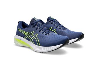 Asics Mens GEL-Excite 10 Mens Shoes Blue Expanse/Safety Yellow : 7 D - Medium, Textile