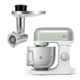 DeLonghi 5L kMix Stand Mixer Green & Food Mincer