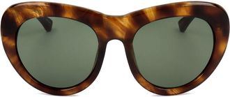 Linda Farrow DRIES VAN NOTEN DVN69 C5 Womens Sunglasses Tortoiseshell Size 51