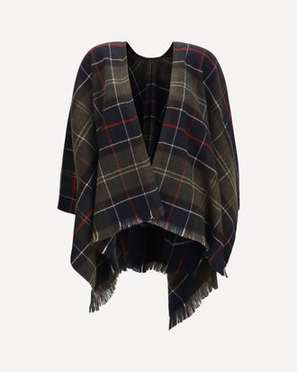 Barbour Staffin tartan Serape Shawl Female UNI