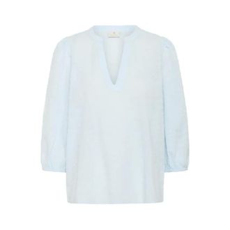 Kaffe Blusa Penelope - Blouses & Shirts - Mujer - Azul - 3XL