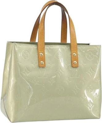 Louis Vuitton Pre-owned Handbags, female, Gray, Size: ONE SIZE Pre-owned Leather Handbag