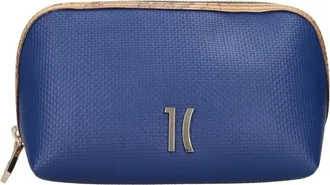 Alviero Martini 1A Classe Tassen, Dames, Blauw, ONE Size, Leer, Po 70 9875Blu Beauty Case