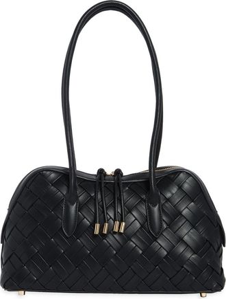 Moda Luxe Woven Shoulder Bag in Black at Nordstrom Rack