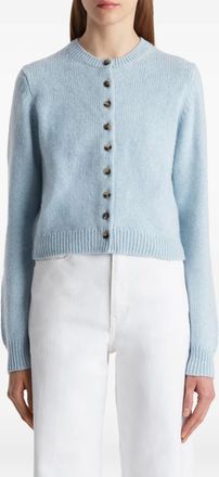 Khaite Cardigan Everheart in cashmere - Blu