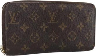 Louis Vuitton Pre-owned Wallets, female, Brown, Size: ONE SIZE Pre-owned Monogram Long Wallet