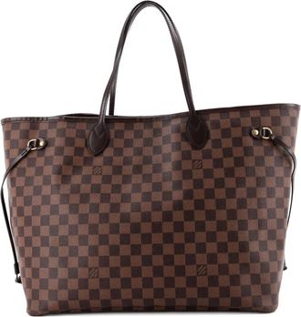 Louis Vuitton Borsa tote Neverfull NM Damier GM - Marrone