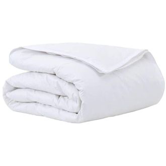 vidaXL Colchas Y Duvets Blanco 135 X 220 Cm Plumas Vidaxl