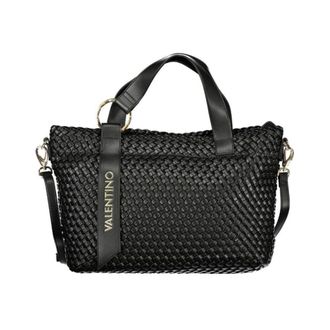 Valentino Handbags, female, Black, Size: ONE SIZE Nero Poliuretano Handbag