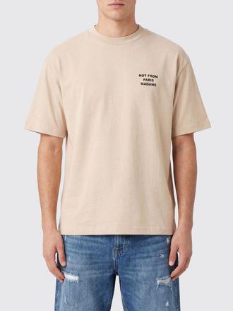 Dr&ocirc;le de Monsieur Dr&ocirc;le de Monsieur T-shirt girocollo in cotone con stampa logo e slogan