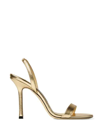 Jimmy Choo London Jenn Ledersandalen