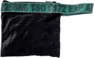 Puebco Vintage Sling Belt Pouch in Black X Green at Nordstrom