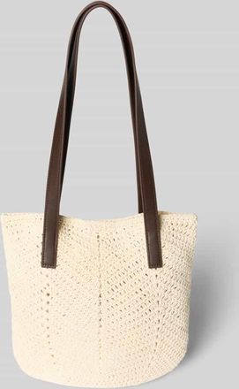 OPUS Handtasche aus Baumwolle Modell Asole in Beige, Gr&ouml;&szlig;e 1