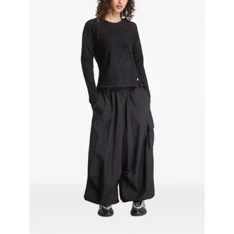 adidas Textured Knit Sweater - Black