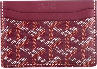 Goyard Saint Sulpice Card Holder Coated Canvas