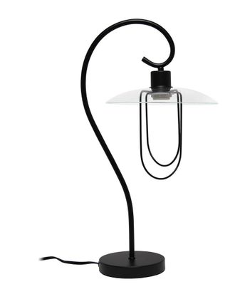 Lalia Home Modern Metal Scroll Table Lamp