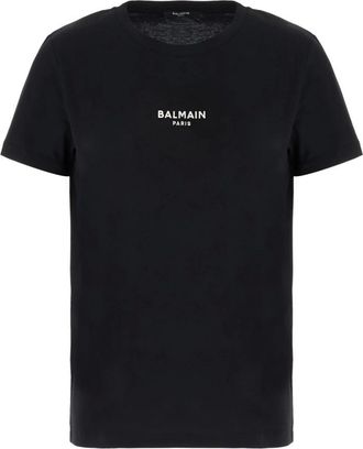 Balmain Mujer, Camisetas, Negro, Talla: S