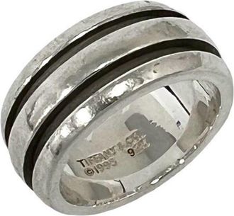 Tiffany & Co. Silver Silver 925 Band Ring (Pre-Owned)