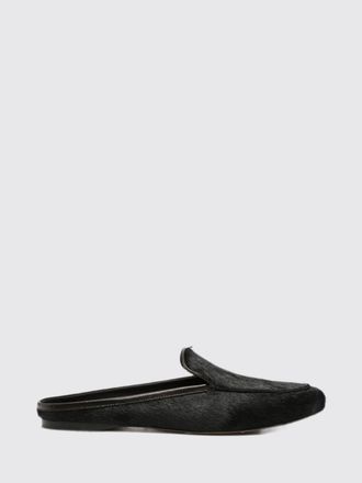 Forte_Forte Pony Hair Mules with Round Toe and Low Heel