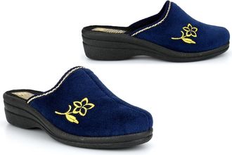 Generic Womens Mule Slippers Size 8 Mule Slipper Size 7 Wedge Heel Slippers Womens Slip On Slipper Ladies Wedges Ladies Wedge Wedges Slip On Sizes 3-8 Navy 8 