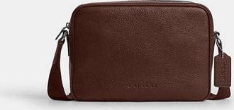 Coach Mens Colton Crossbody Bag 25 in Brown | Leather
