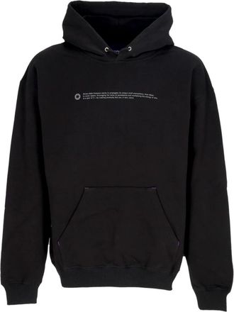 Octopus Zwarte Logo Hoodie Licht Sweatshirt - Heren - Hoodies - Zwart - XL - Katoen - Hoodies & sweatvesten