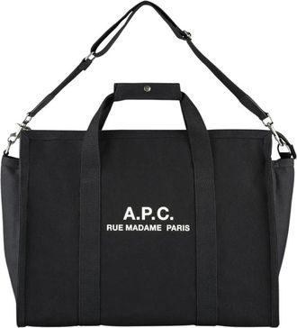 A.P.C. Hombre, Bolsos, Negro, Talla: ONE Size