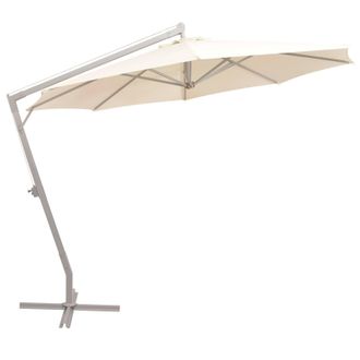vidaXL Sombrillas Beige Poli&eacute;ster Vidaxl