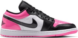 Nike Jordan Womens AJ 1 Low - Basketball Shoes Black/White/Pinksicle Size 10.0