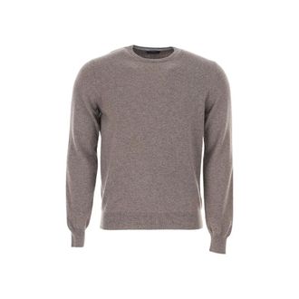 Barba Heren, Truien, Beige, Maat: 3XL Kasjmier