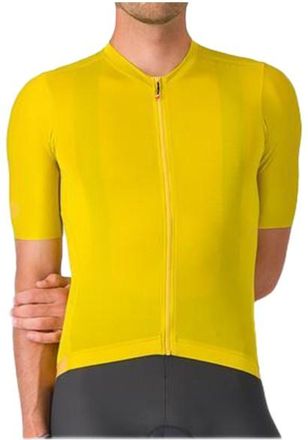 Castelli Espresso 2 Jersey Velotrikot f&uuml;r Herren | gelb