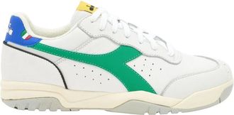Diadora Groene leren sneakers Maverick H.o.c - Heren - Sneakers - Groen - 45 EU - Leer - Schoenen