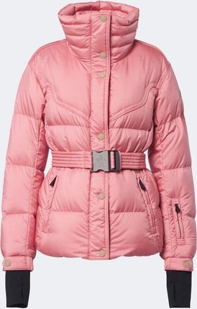 Moncler Karshi belted down ski jacket