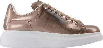 Alexander McQueen Oversized Sole Sneakers - Dames - Sneakers - Beige - 39 EU - Leer - Schoenen