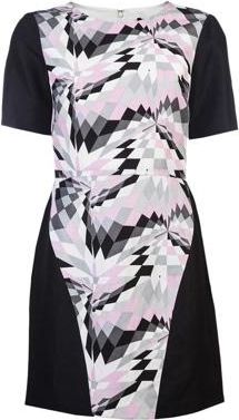 Tibi Isosceles Silk Blend Dress Size XS