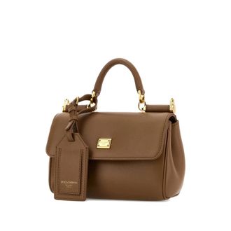 Dolce & Gabbana Top Handle Bag - Brown