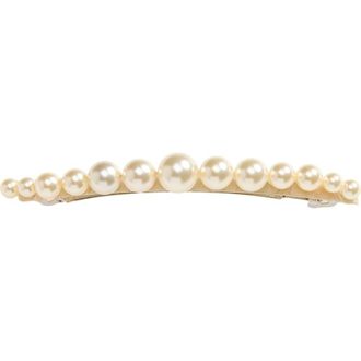 Jennifer Behr Perline Barrette in Pearl at Nordstrom