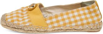 Tory Burch pre-owned checked espadrilles - Yellow