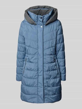 Fuchs Schmitt Steppmantel mit Reißverschlusstaschen in Hellblau, Größe 36