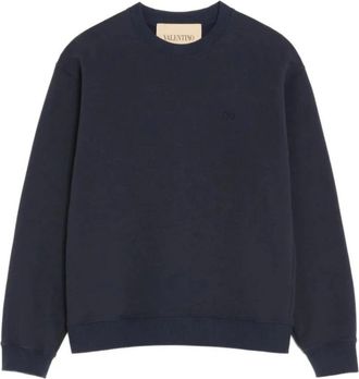 Valentino Hombre, Sudaderas, Azul, Talla: M