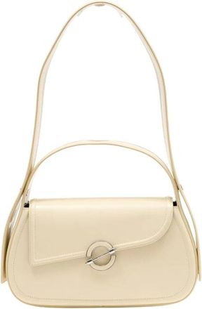 Sams&oslash;e & Sams&oslash;e Sahero Handtas - Dames - Handtassen - Beige - ONE Size - Leer - Tassen