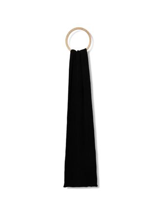 Paul & Shark ribbed scarf - men - Fabric - One Size - Black