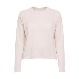 Aragona Scatoletta Knit Top - Dames - Ronde hals truien - Beige - 2XL - Truien & Vesten