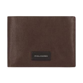 Piquadro Wallets & Cardholders, male, Brown, ONE SIZE, Rfid Wallet Dark Brown Horizontal