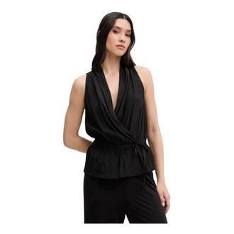 Liu Jo Top de Playa - Tops - Mujer - Negro - M