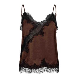Co'Couture Sleeveless Top - female - CoCouture - Sleeveless Tops - Brown - XL - Tops